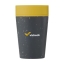 Circular&Co Recycled koffiebeker 270 ml zwart/geel