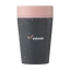 Circular&Co Recycled koffiebeker 270 ml zwart/roze